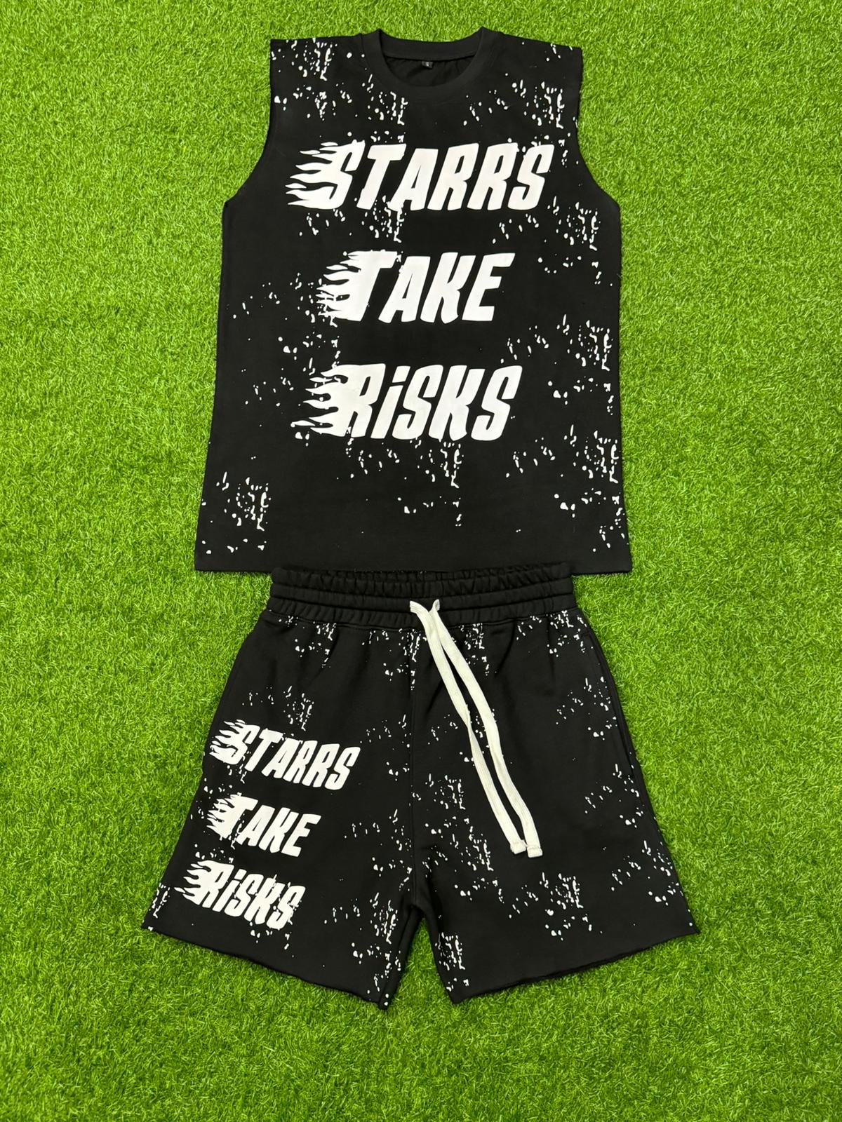 Black splatter set