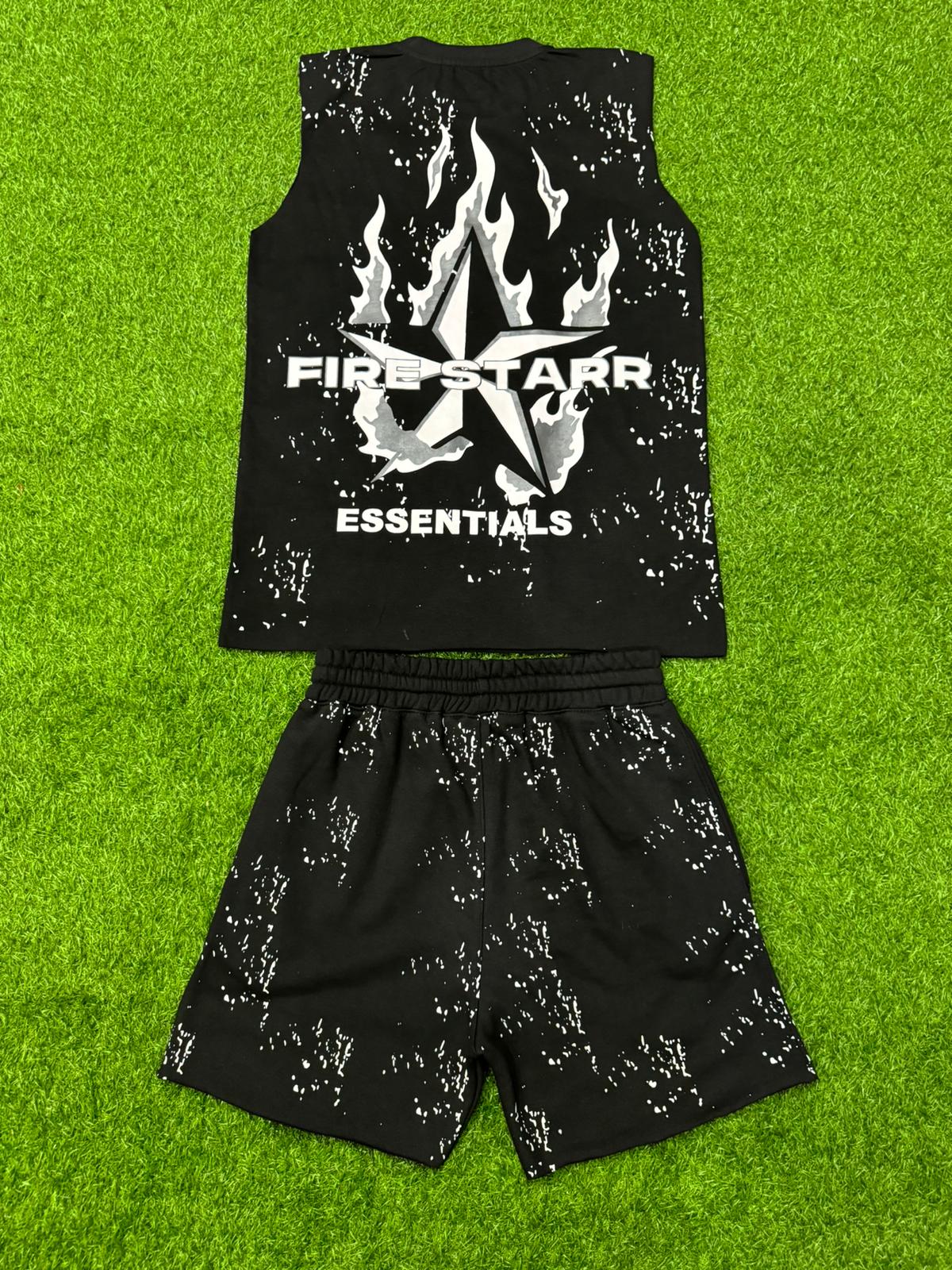 Black splatter set